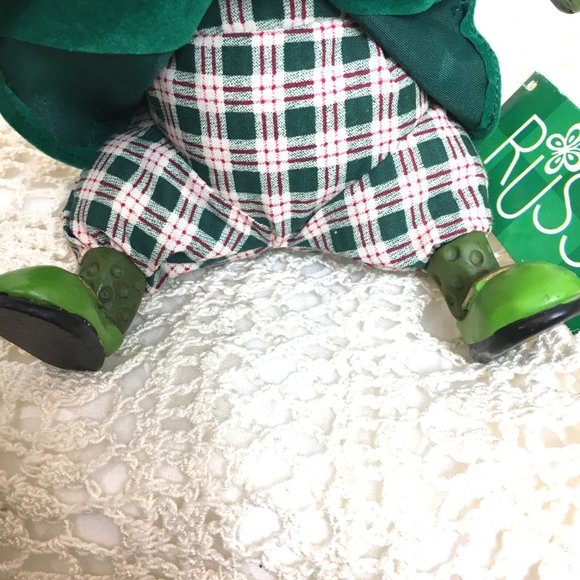 RUSS Leap-Rechaun St Patrick  Leprechaun Frog Toy VTG Collectible - Picture 7 of 11